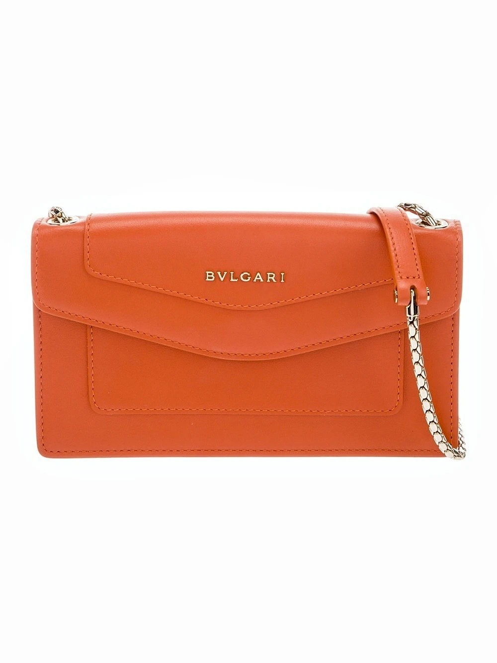 BVLGARI Serpenti Forever Crossbody Bag Orange